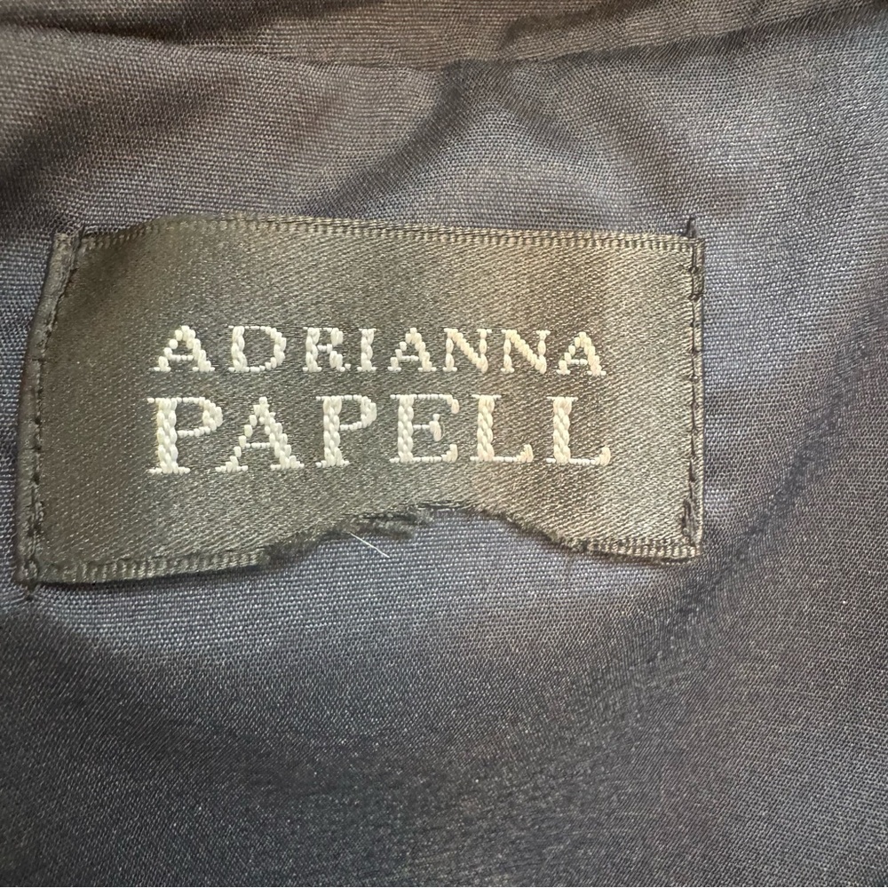 Adrianna Papell Navy Blue Cap Sleeve Sheath Dress‎ NWT - Picture 6 of 8